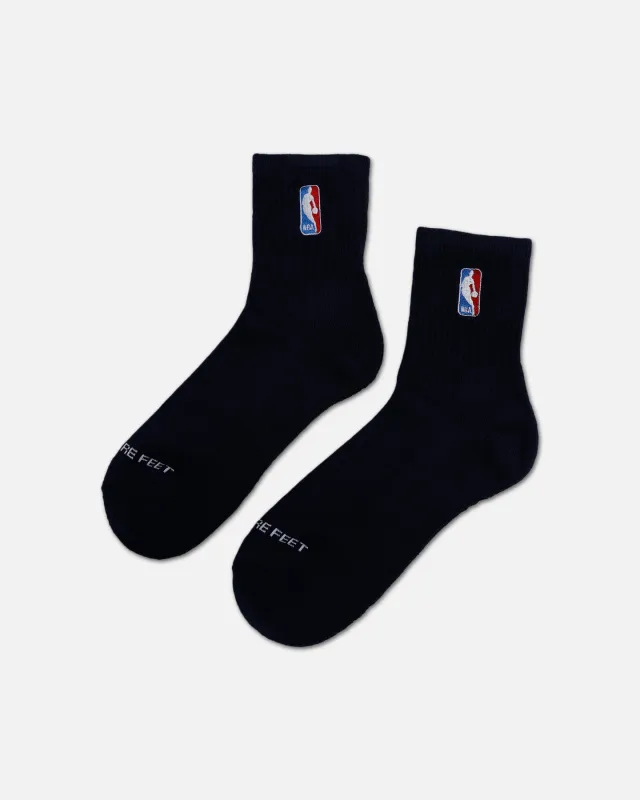 Pro Compression Classic NBA Logoman Crew Sock Navy sold by Culture Kings