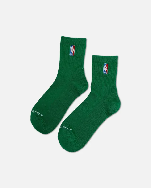 Pro Compression Classic NBA Logoman Crew Sock Green sold by Culture Kings