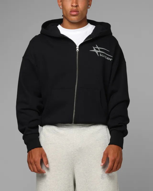 Loiter Ultra Hybrid Zip Hoodie Black sold by Culture Kings
