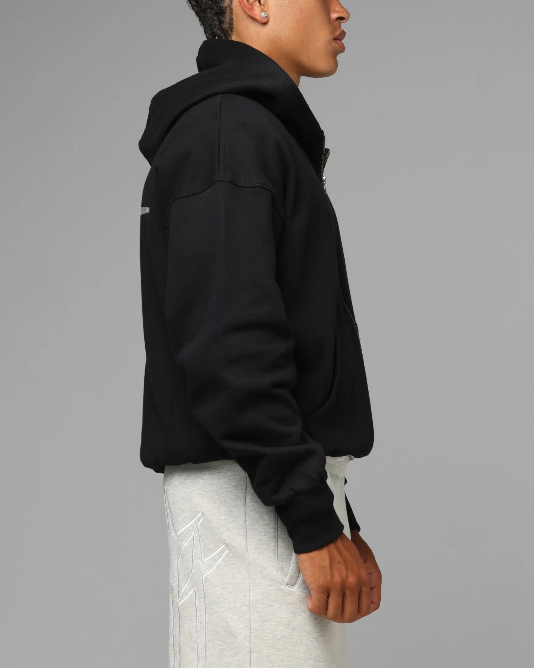 Loiter Ultra Hybrid Zip Hoodie Black sold by Culture Kings product image thumbnail 5