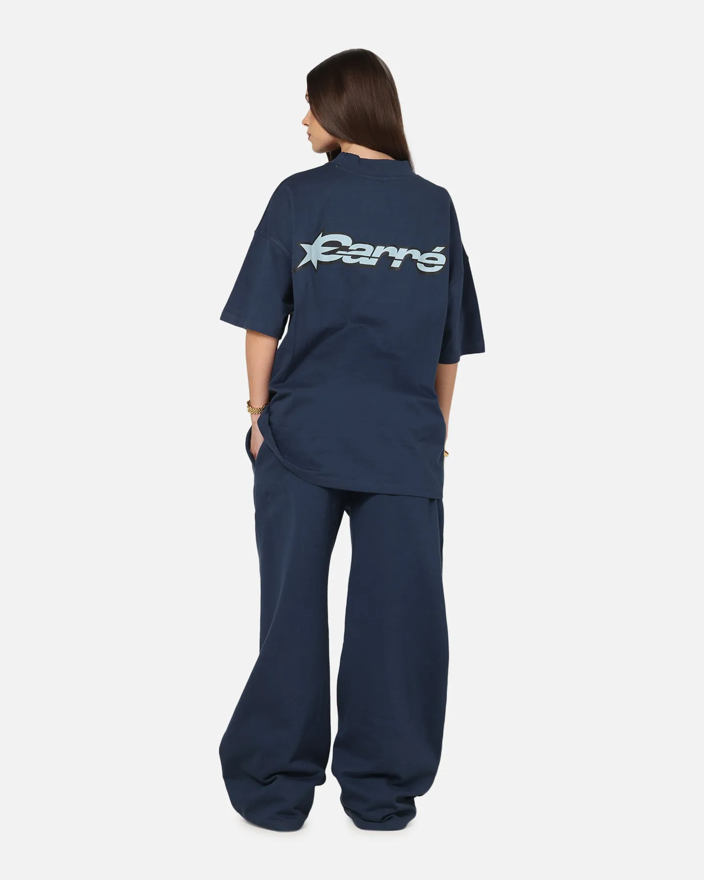 Carre International Star T-Shirt Navy sold by Culture Kings product image thumbnail 4