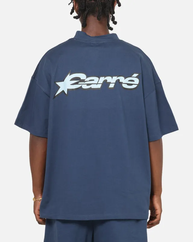 Carre International Star T-Shirt Navy sold by Culture Kings