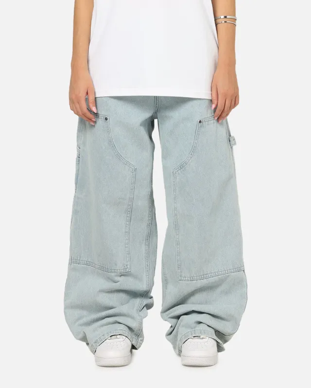 Carre Baggy Work Jeans Light Blue Wash sold by Culture Kings
