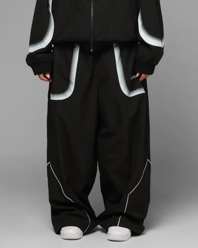 Loiter Spray Day Trackpants Black sold by Culture Kings