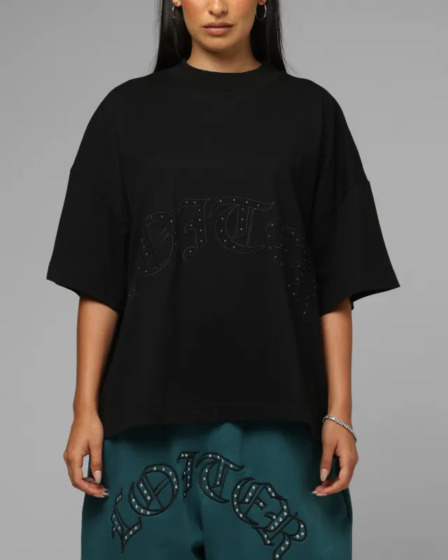 Loiter Destruct T-Shirt Black sold by Culture Kings