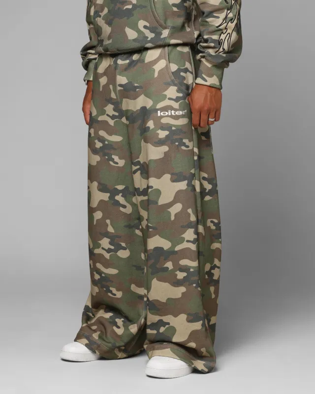 Loiter Ultra Hybrid Sweatpants Camo sold by Culture Kings