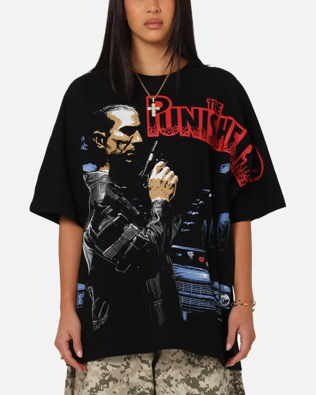 73Studio Marvel The Punisher All Over Print T-Shirt Black sold by Culture Kings