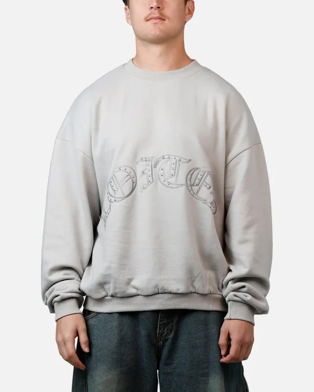 Loiter Destruct Crewneck Grey sold by Culture Kings
