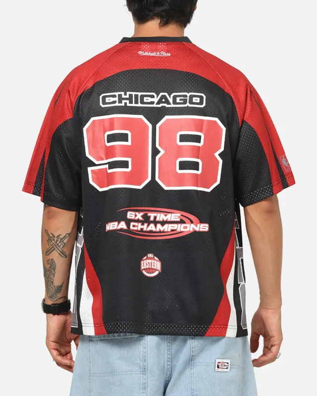 Mitchell & Ness Chicago Bulls Warehouse Rave Jersey Black/Red sold by Culture Kings