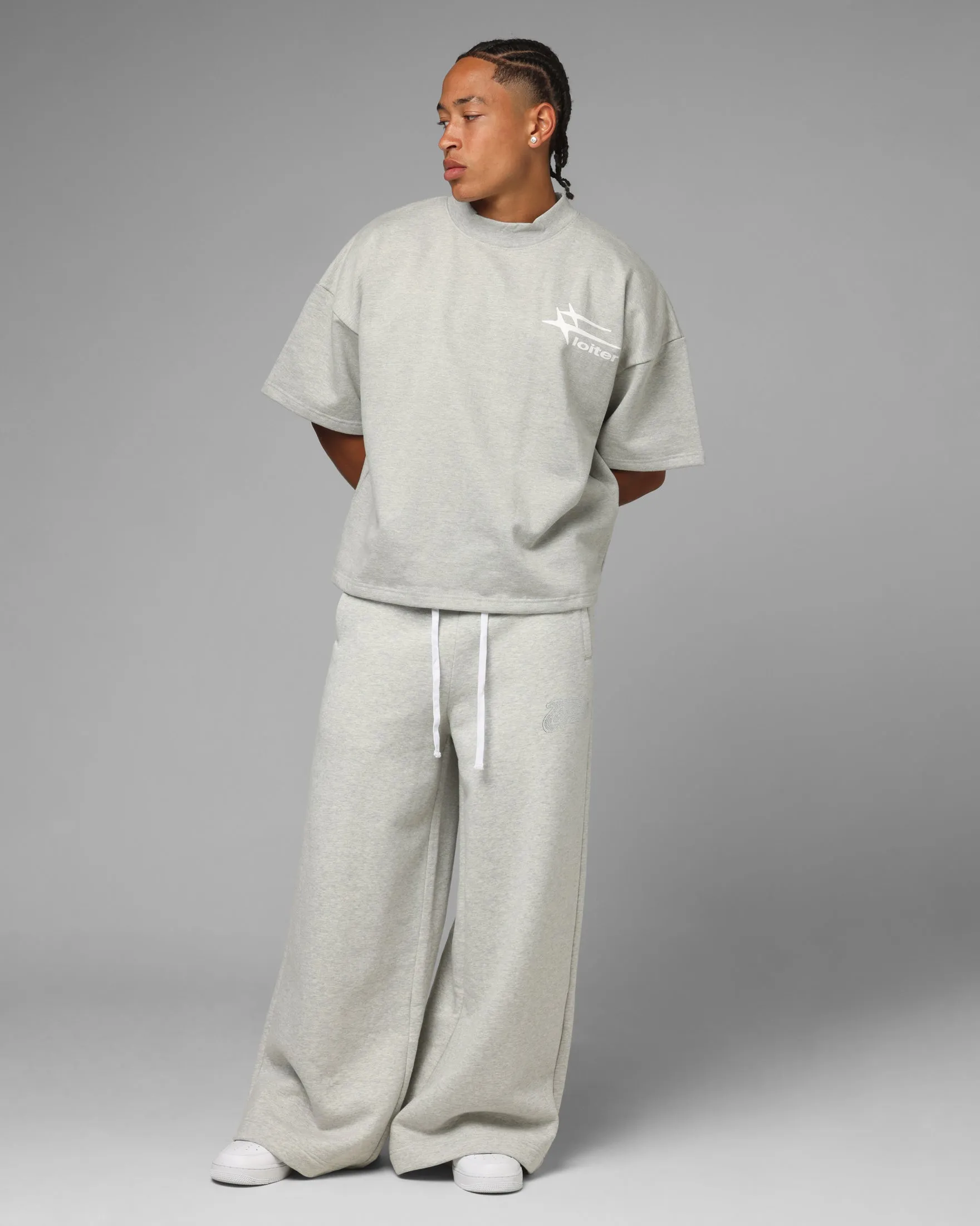 Loiter Ultra Hybrid Premium T-Shirt Grey sold by Culture Kings product image thumbnail 4