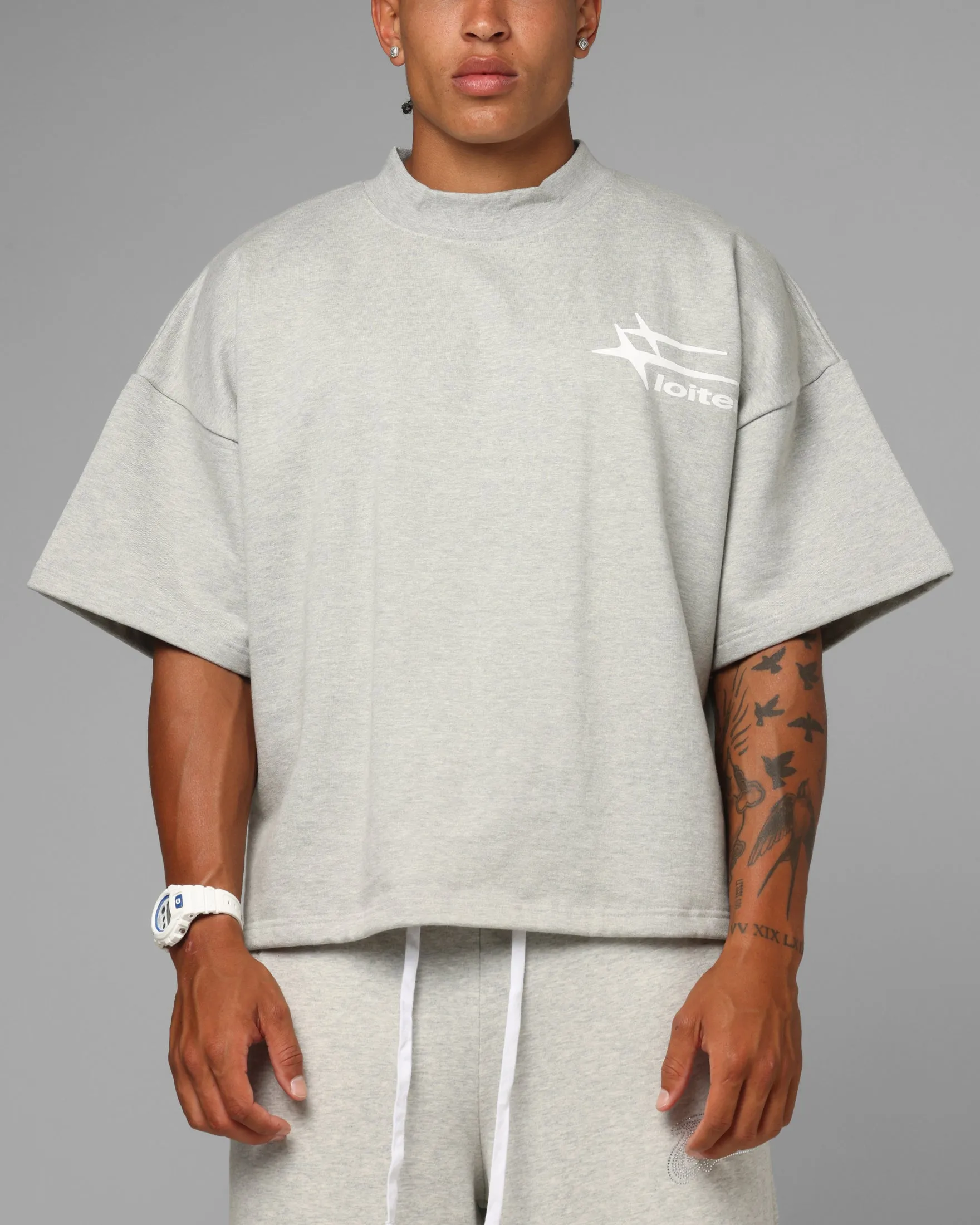 Loiter Ultra Hybrid Premium T-Shirt Grey sold by Culture Kings product image thumbnail 2