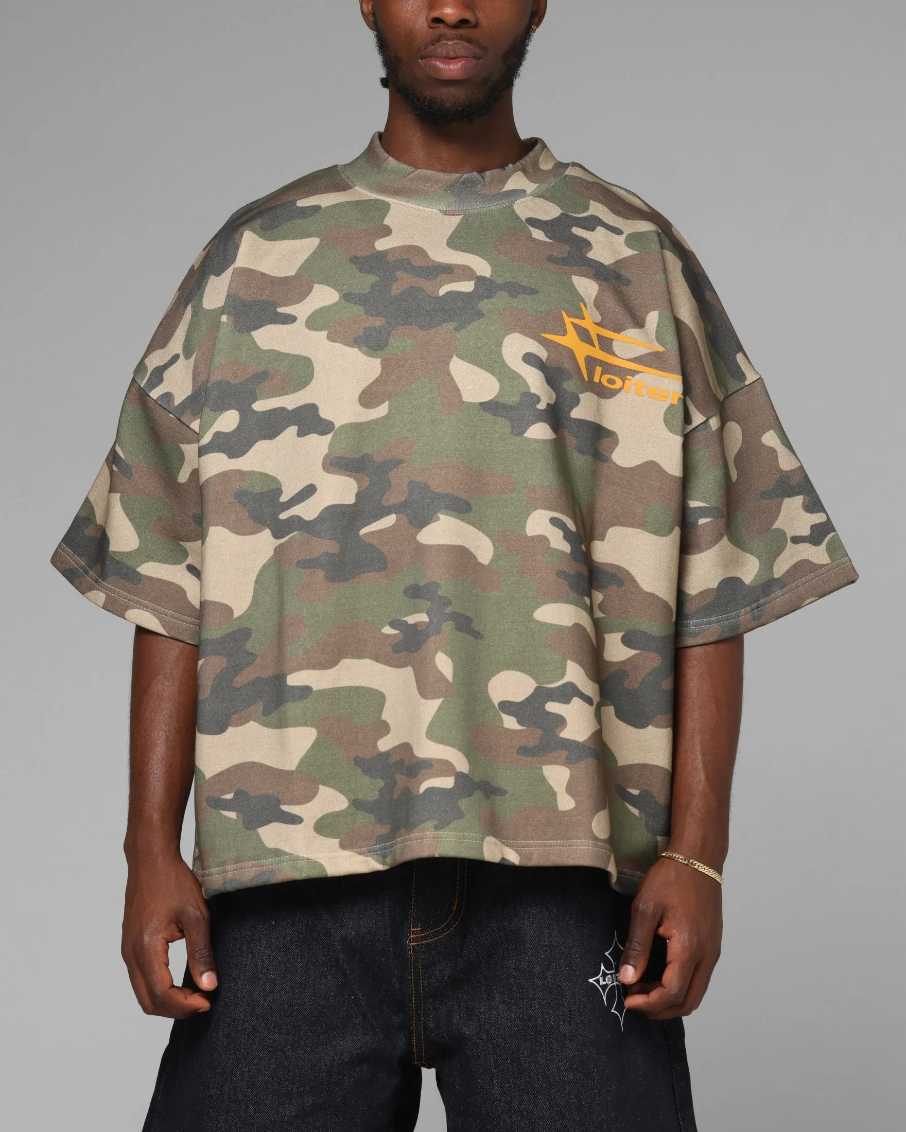 Loiter Ultra Hybrid Premium T-Shirt Camo sold by Culture Kings product image thumbnail 2