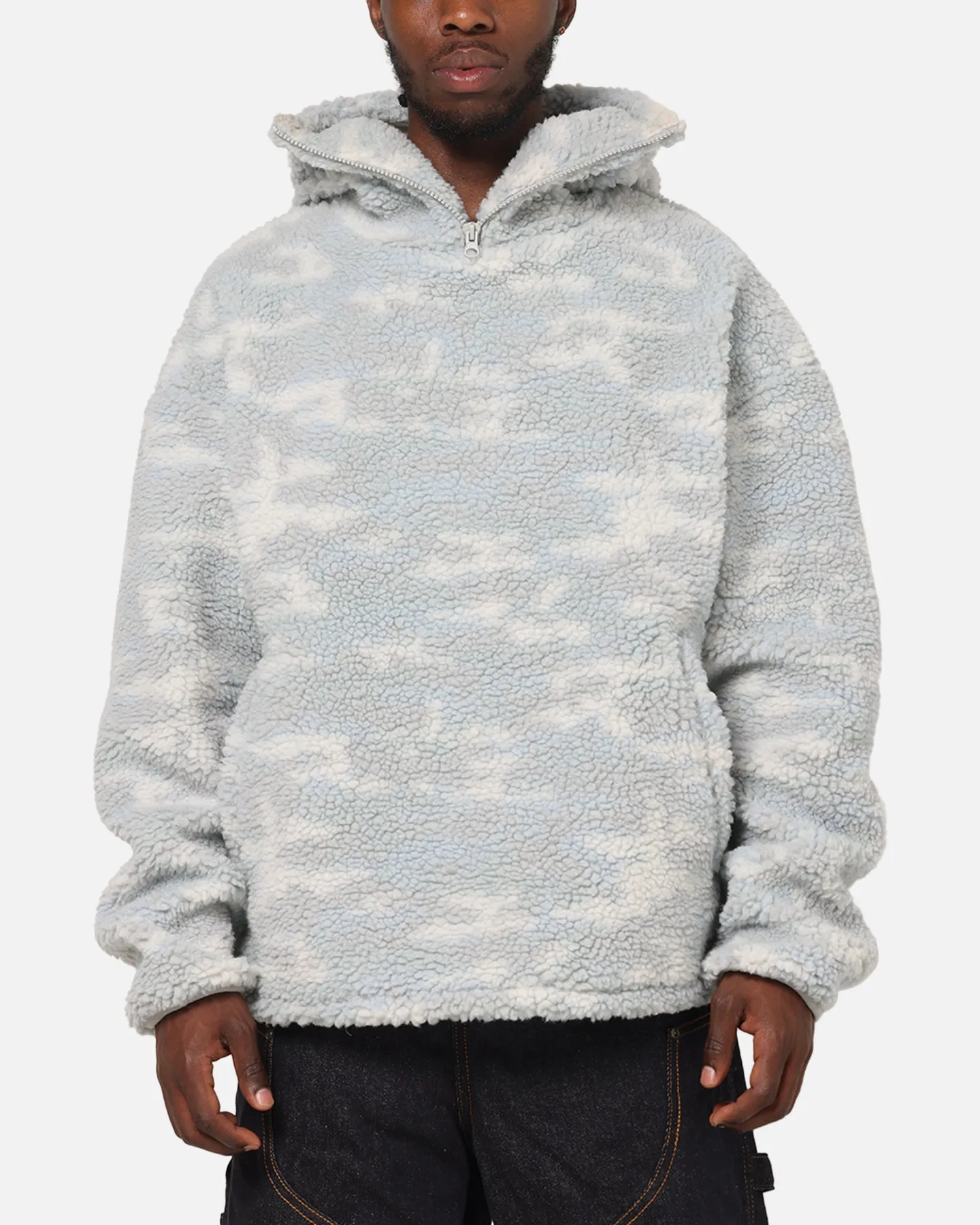 Carre Sherpa Hooded Jumper Snow Camo sold by Culture Kings product image thumbnail 3