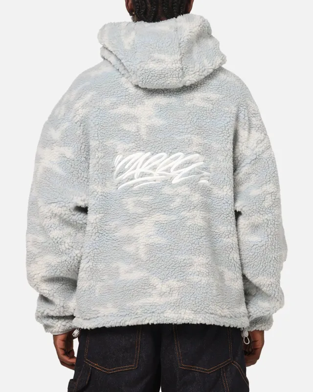 Carre Sherpa Hooded Jumper Snow Camo made by Culture Kings