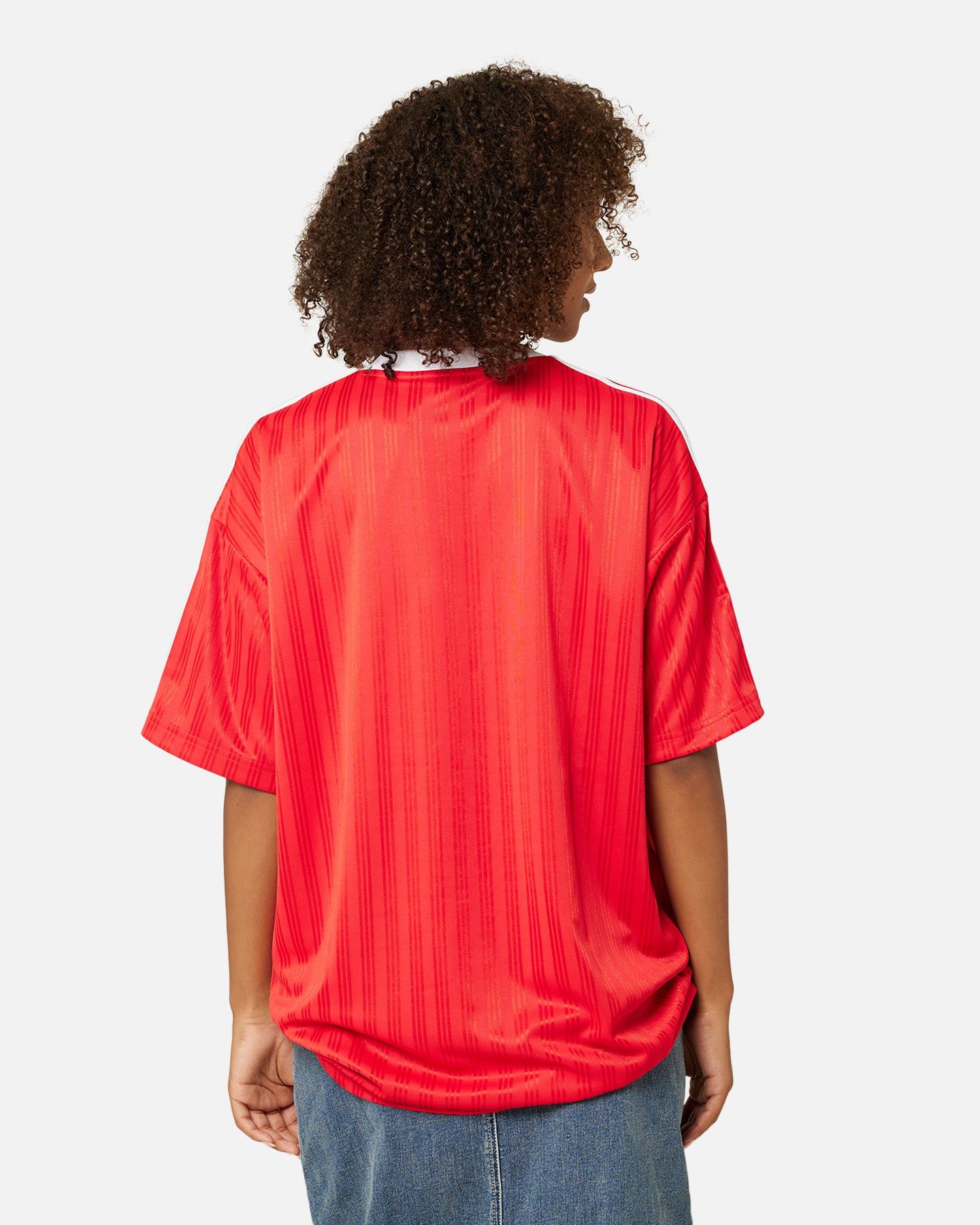 Adidas Adicolour T-Shirt Better Scarlet/White sold by Culture Kings product image thumbnail 4