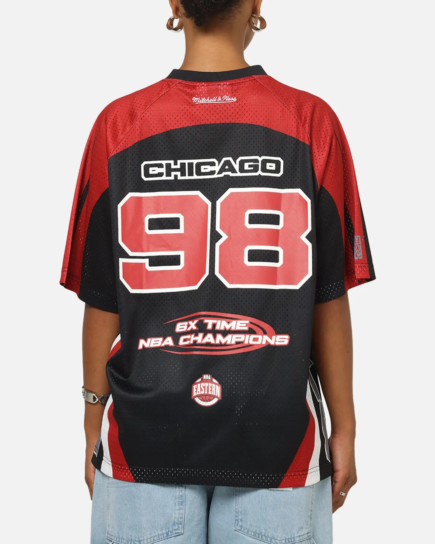 Mitchell & Ness Chicago Bulls Warehouse Rave Jersey Black/Red sold by Culture Kings