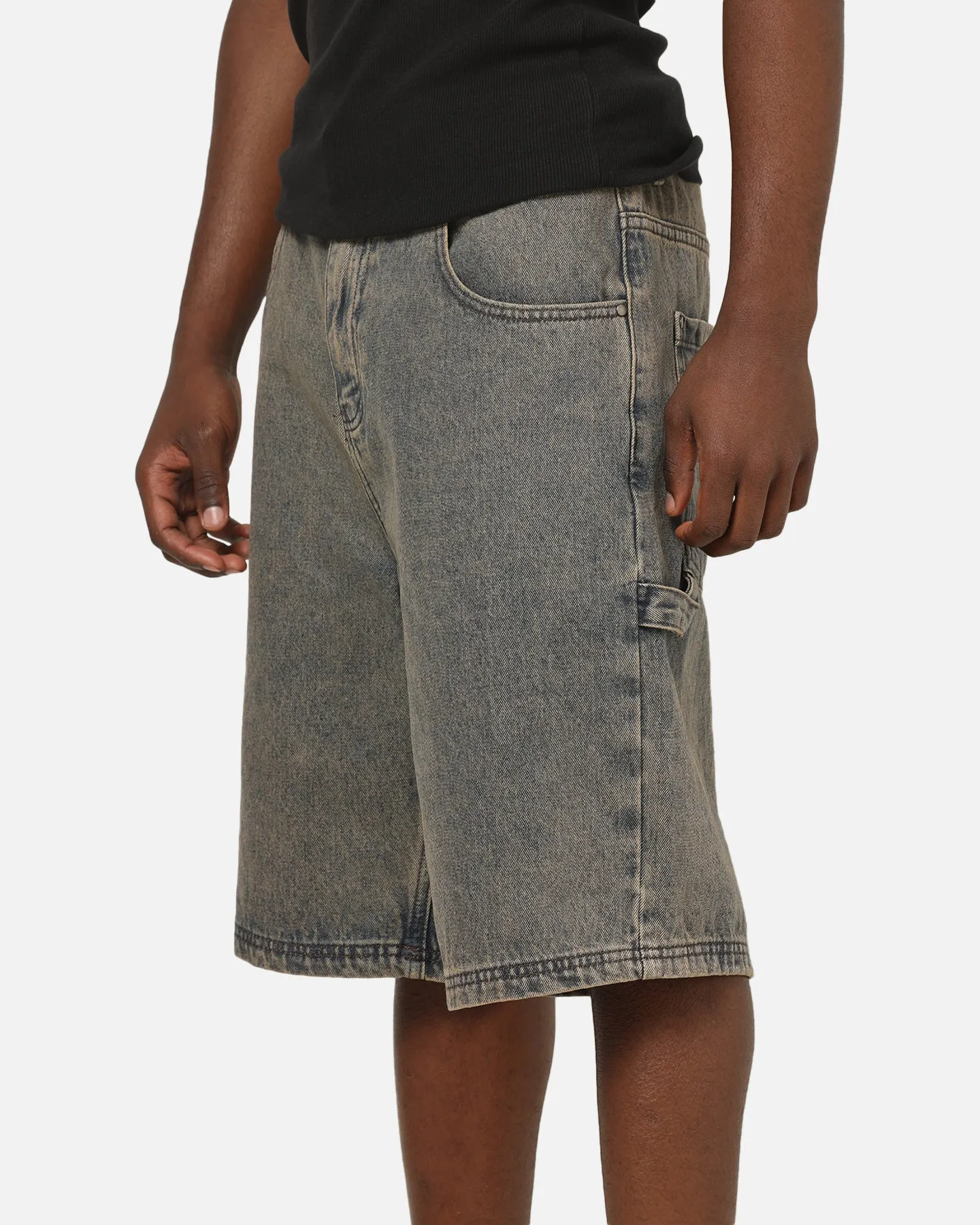 Carre Carpenter Jorts Washed Grey sold by Culture Kings product image thumbnail 4