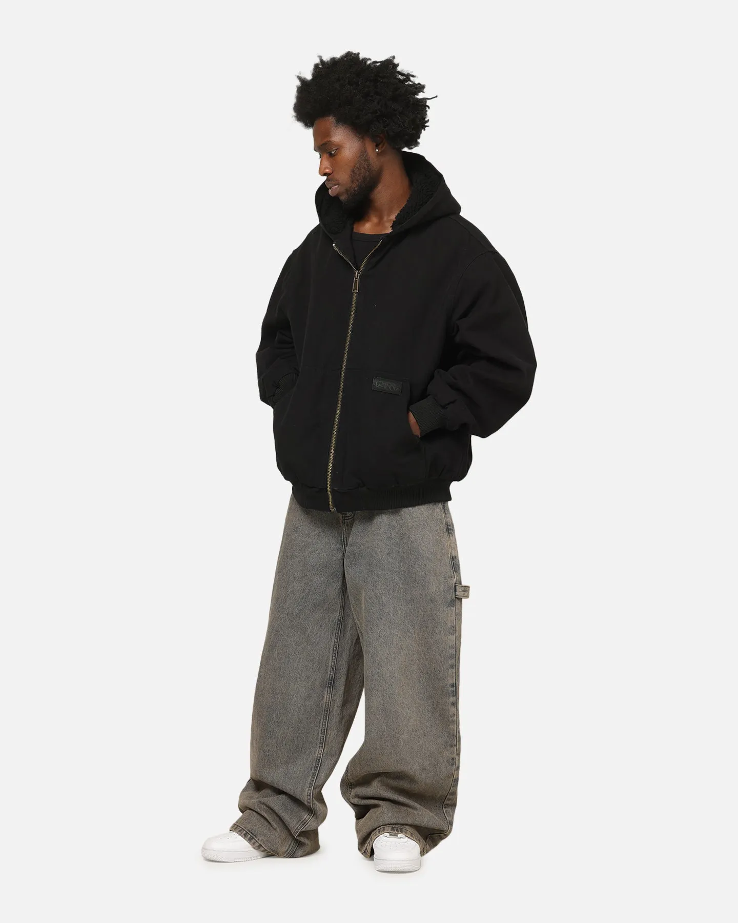 Carre Baggy Carpenter Jeans Washed Grey sold by Culture Kings product image thumbnail 2