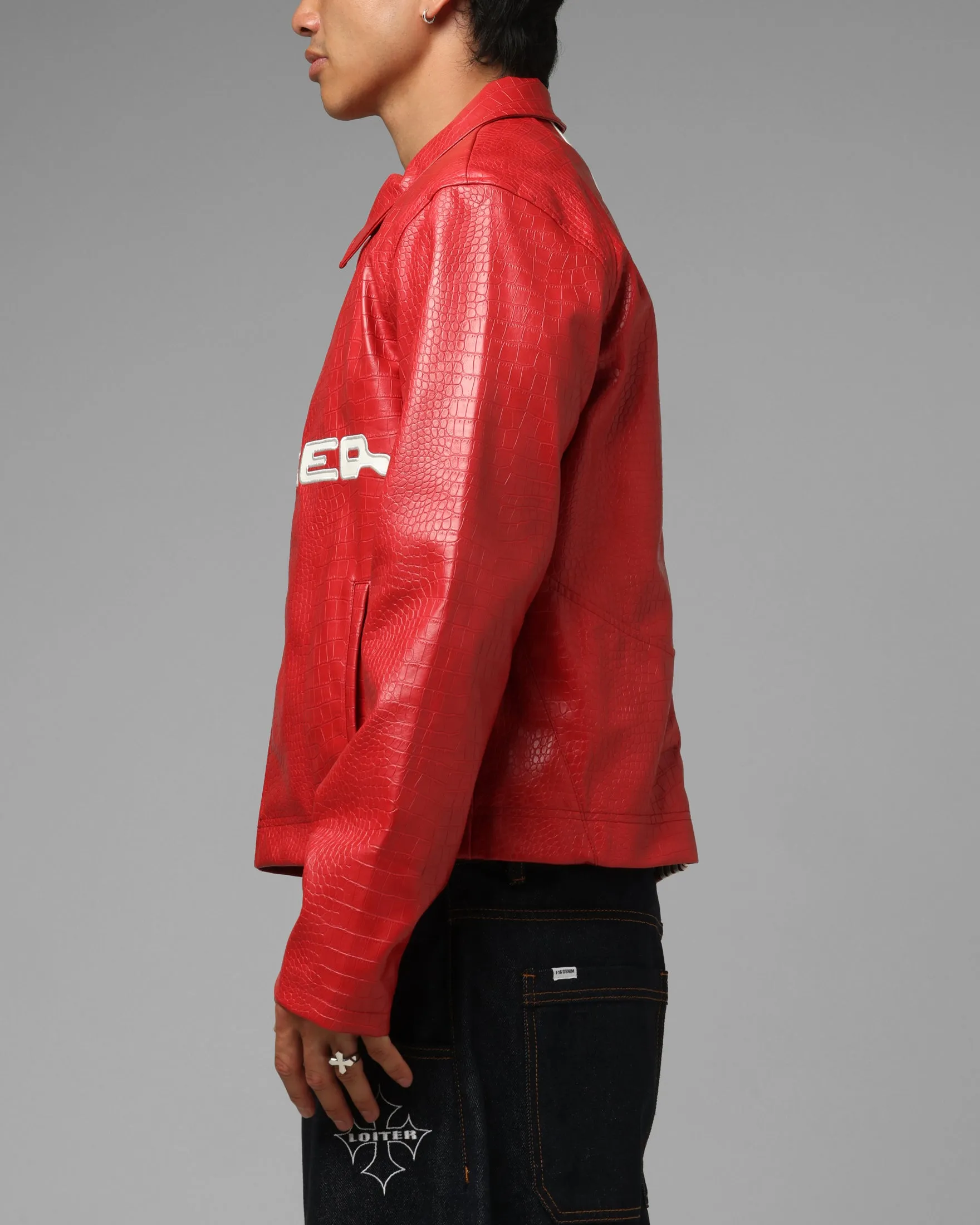 Loiter Speedster Jacket Red sold by Culture Kings product image thumbnail 5