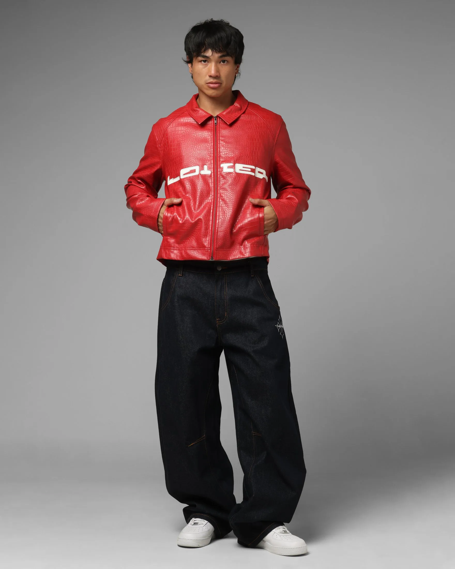 Loiter Speedster Jacket Red sold by Culture Kings product image thumbnail 3