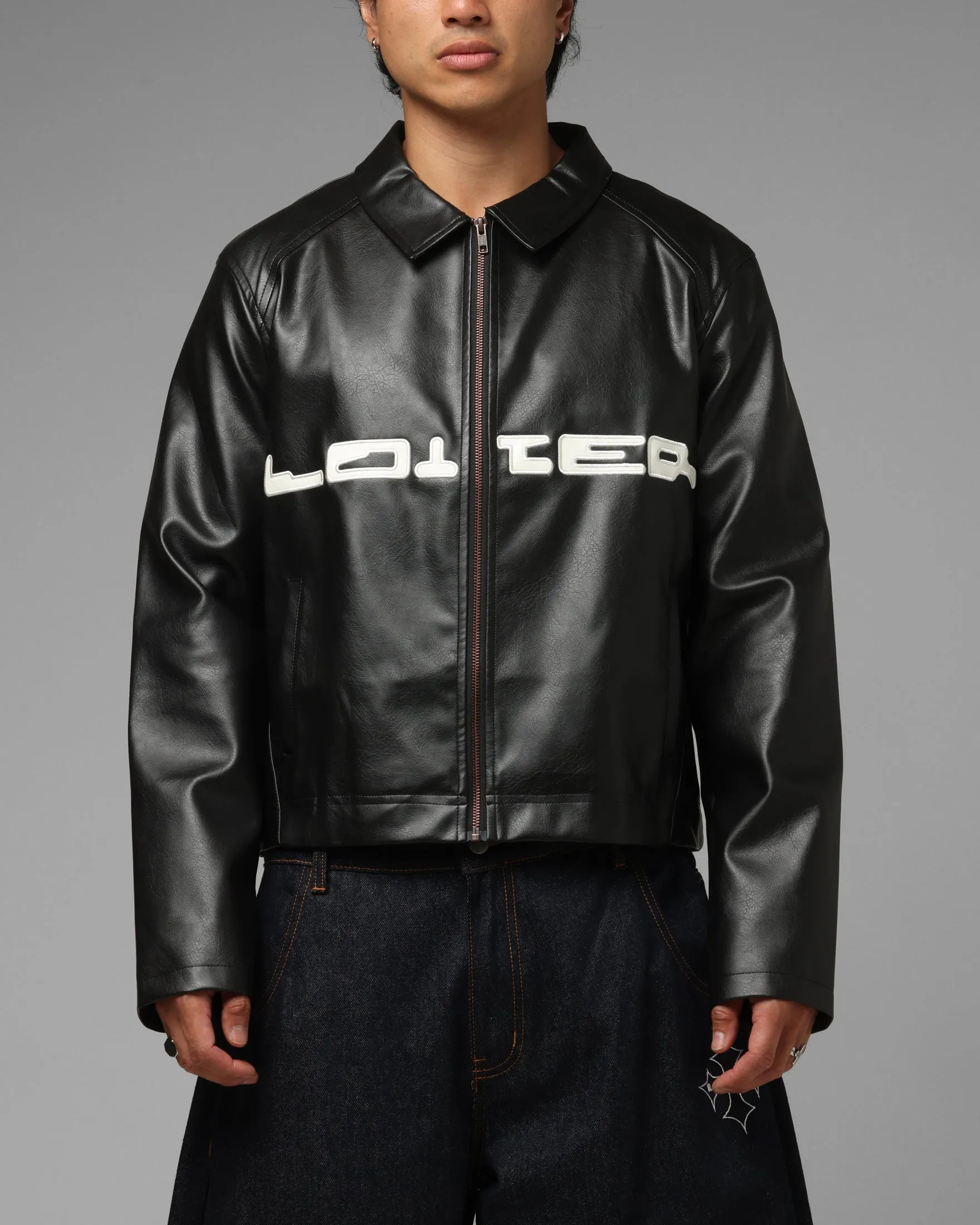Loiter Speedster Jacket Black sold by Culture Kings