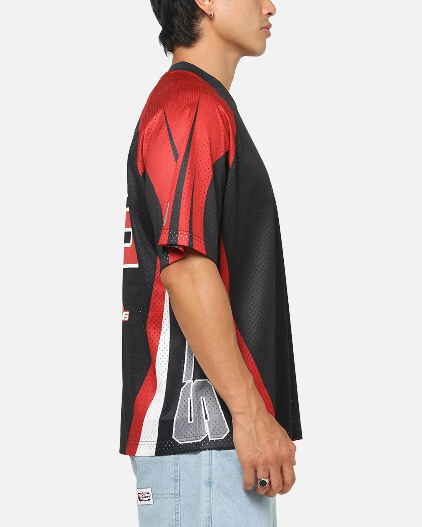 Mitchell & Ness Chicago Bulls Warehouse Rave Jersey Black/Red sold by Culture Kings product image thumbnail 5