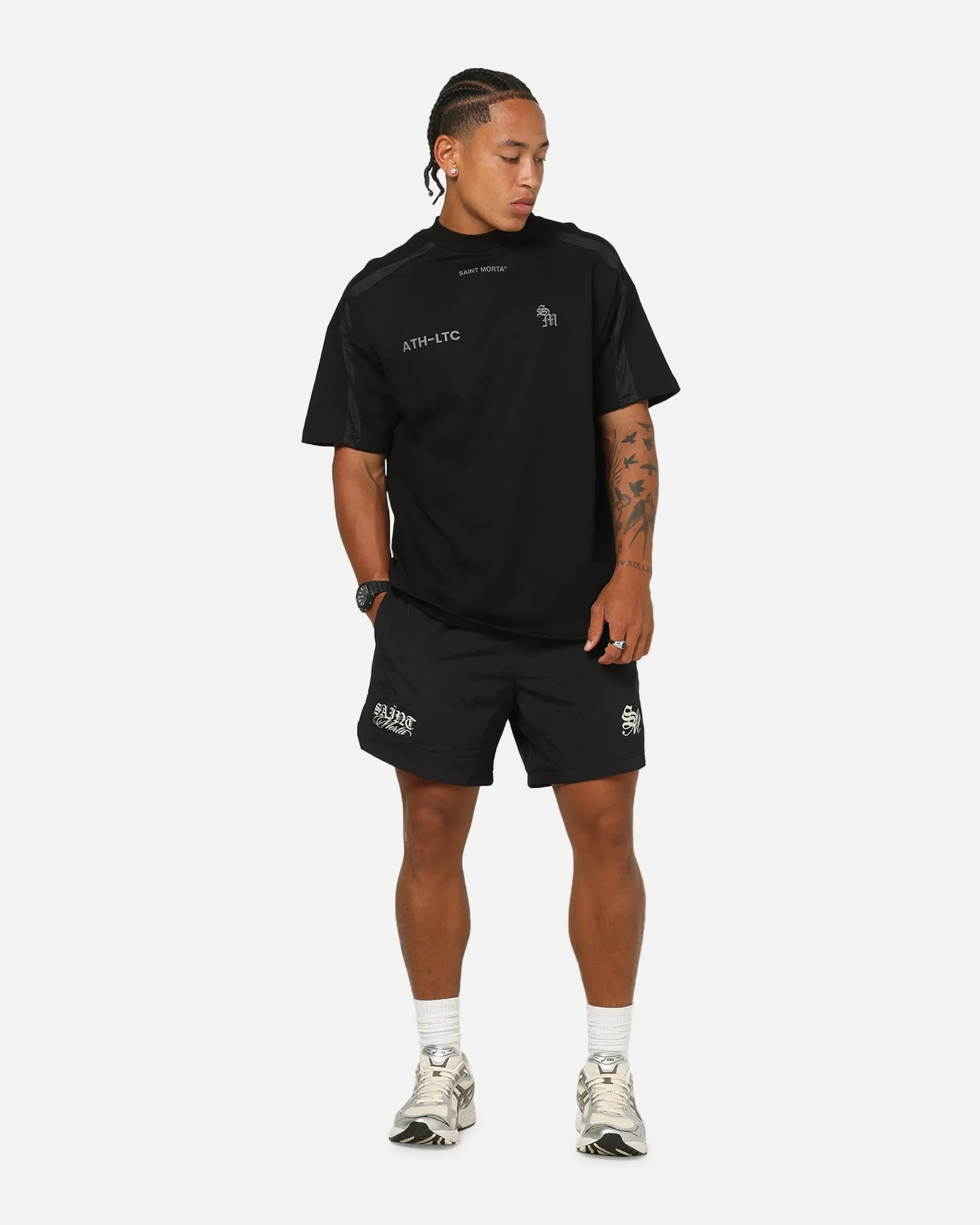 Saint Morta Athltc Recon T-Shirt Black sold by Culture Kings product image thumbnail 3