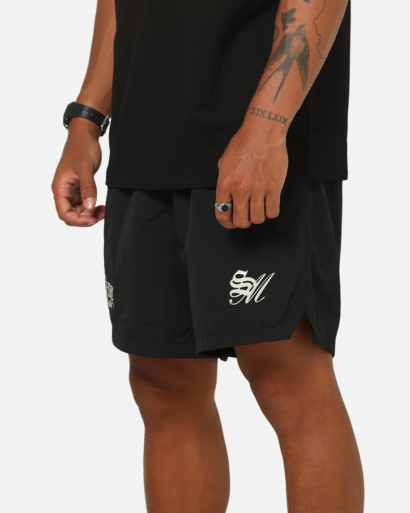 Saint Morta Cavalier Beach Shorts Black sold by Culture Kings product image thumbnail 3