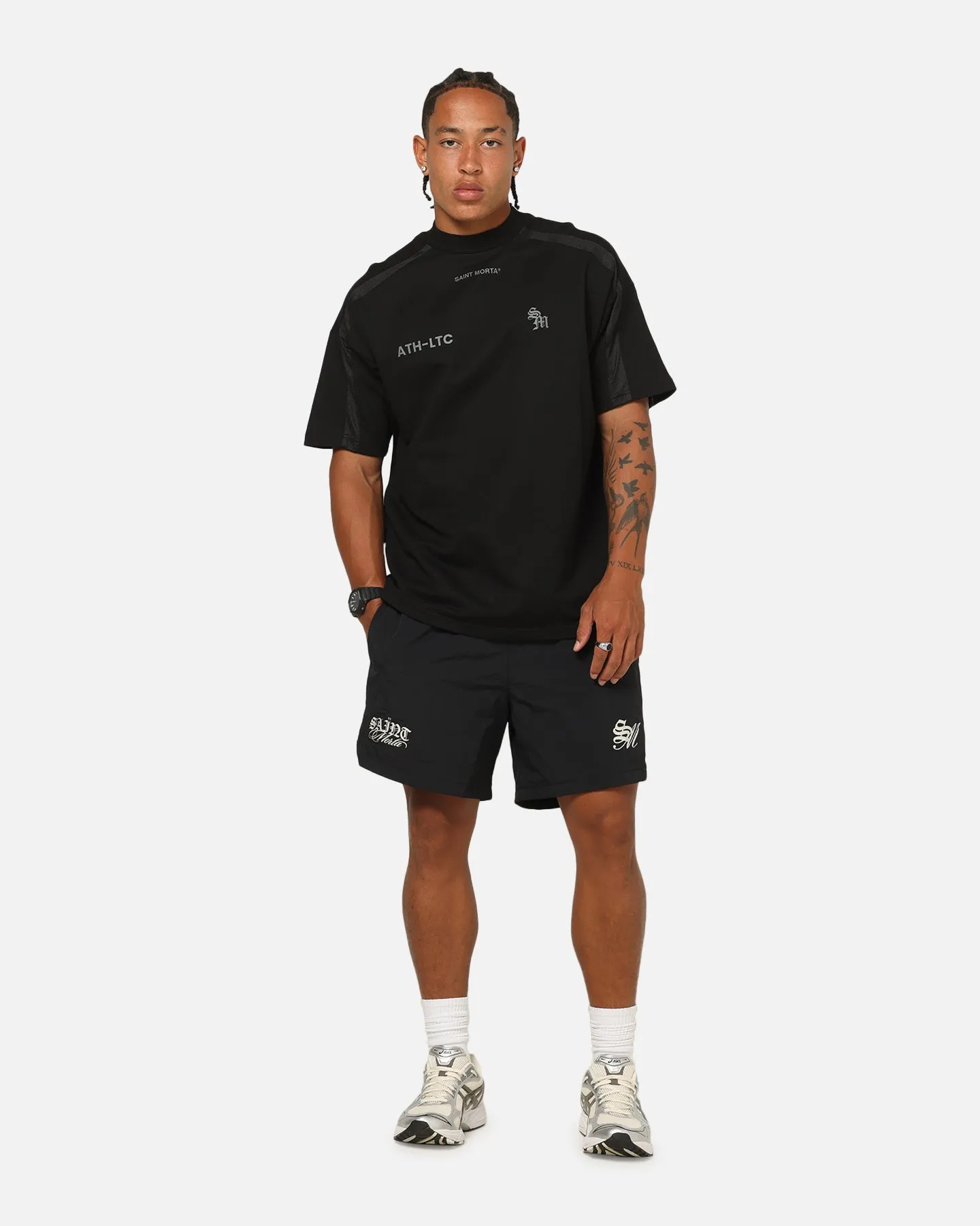 Saint Morta Cavalier Beach Shorts Black sold by Culture Kings product image thumbnail 2
