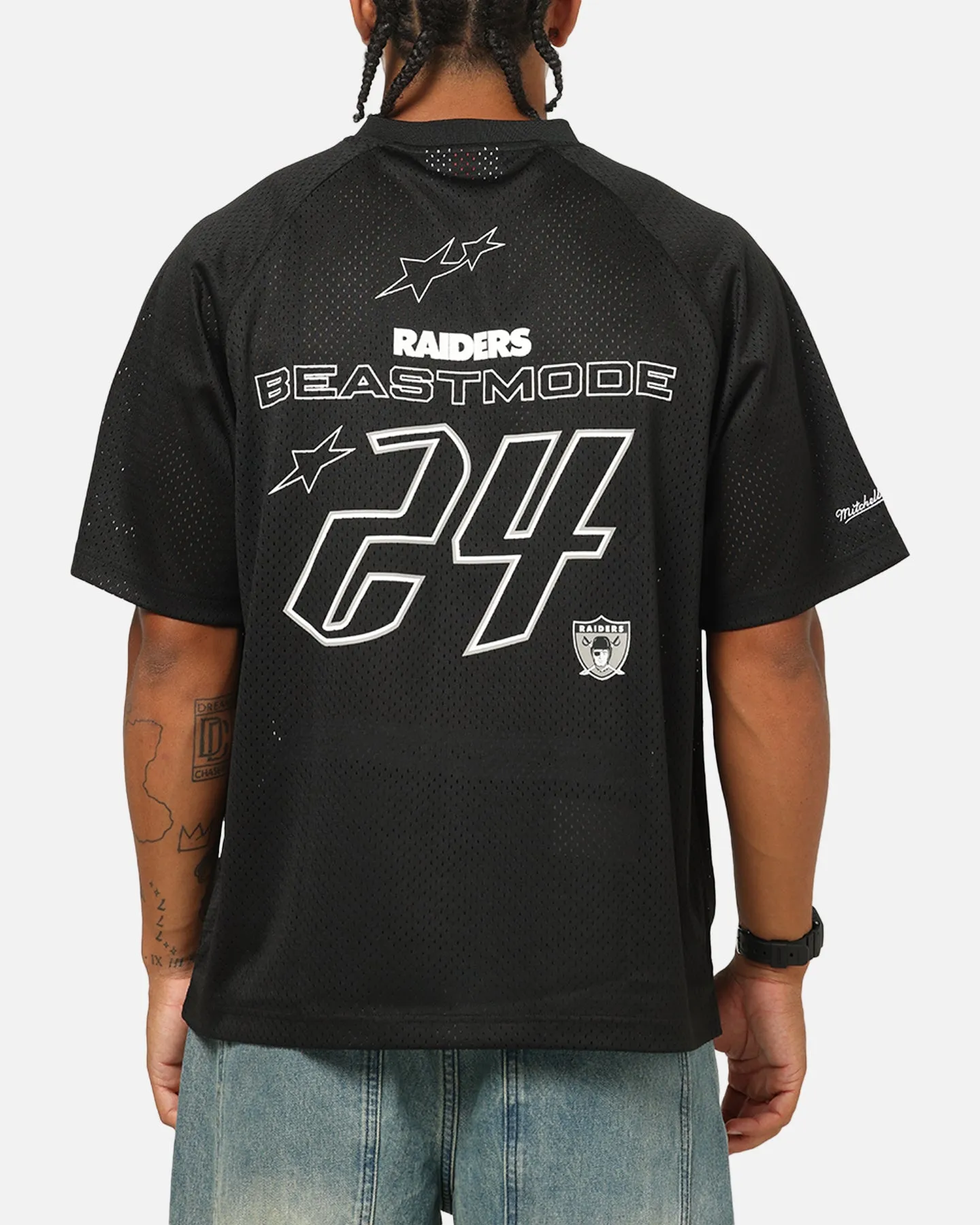 Mitchell & Ness Las Vegas Raiders Beastmode Jersey Black sold by Culture Kings product image thumbnail 2