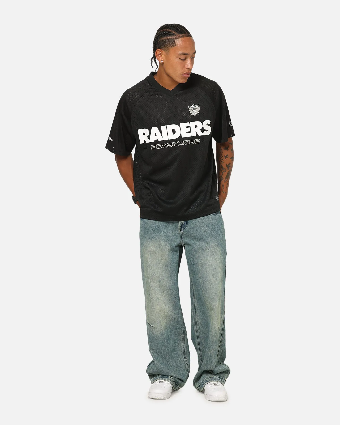 Mitchell & Ness Las Vegas Raiders Beastmode Jersey Black sold by Culture Kings product image thumbnail 3