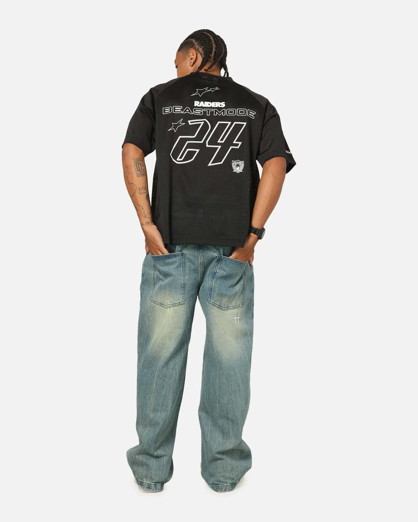 Mitchell & Ness Las Vegas Raiders Beastmode Jersey Black sold by Culture Kings product image thumbnail 4
