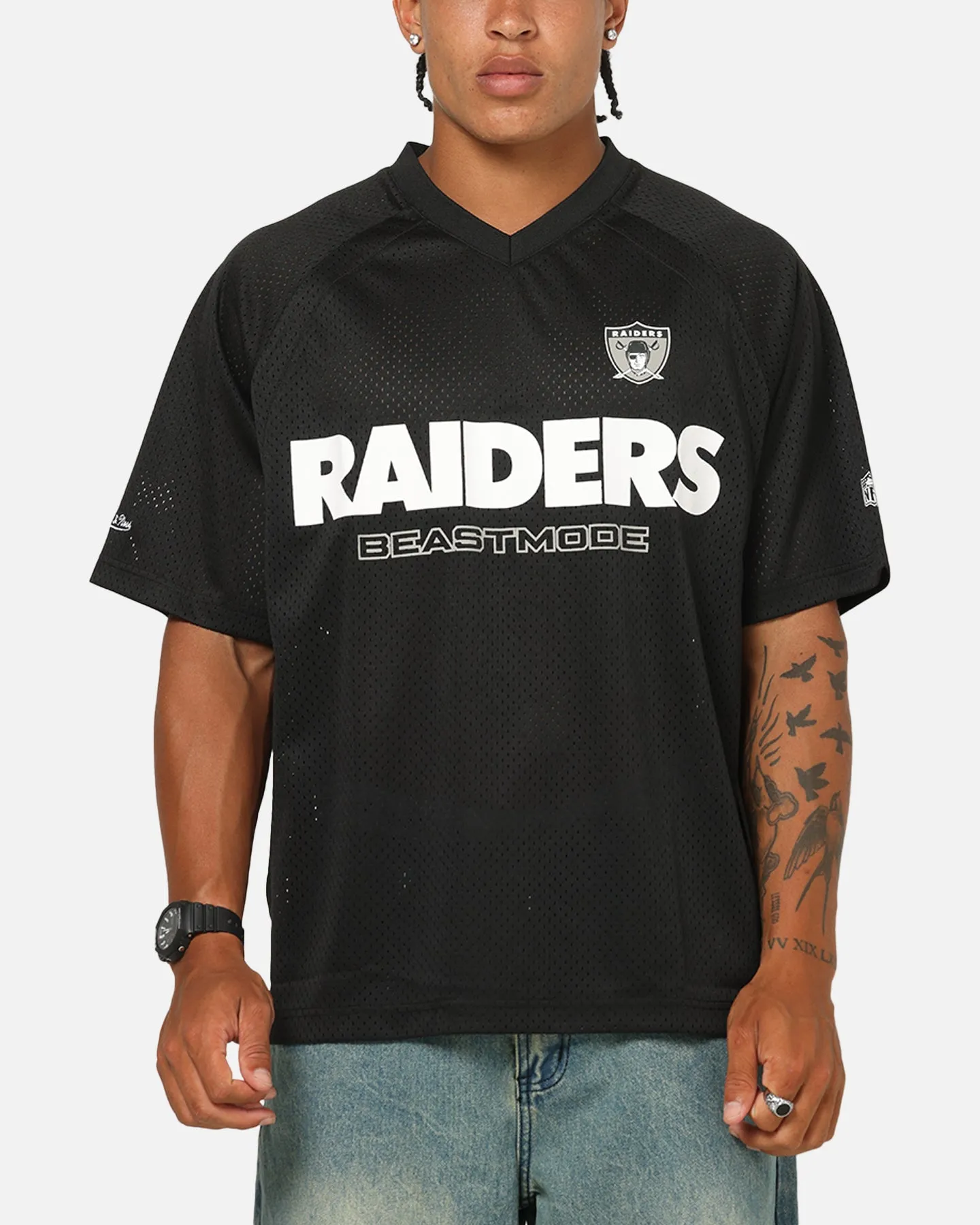 Mitchell & Ness Las Vegas Raiders Beastmode Jersey Black sold by Culture Kings