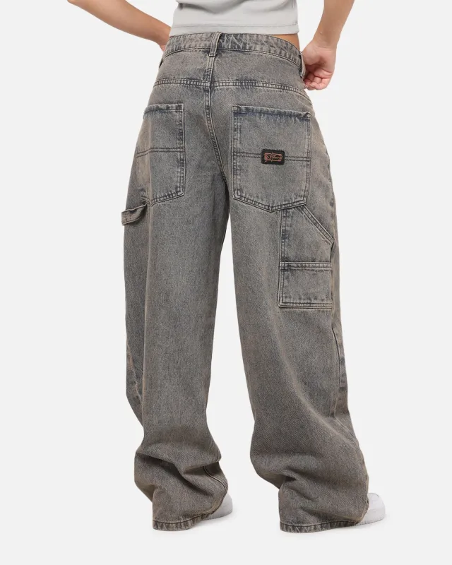 Carre Baggy Carpenter Jeans Washed Grey sold by Culture Kings