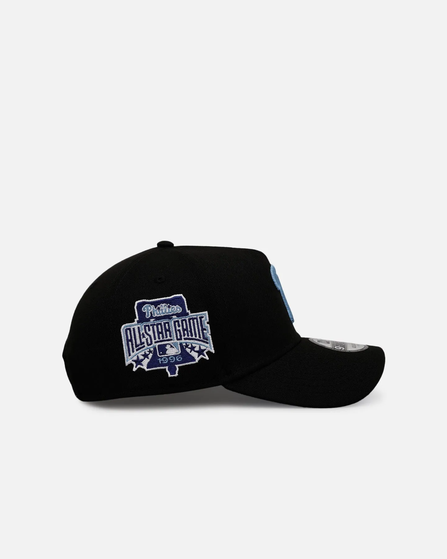 New Era Philadelphia Phillies 'Black And Sky Blue' 9FORTY A-Frame Snapback Black/Sky Blue sold by Culture Kings product image thumbnail 3