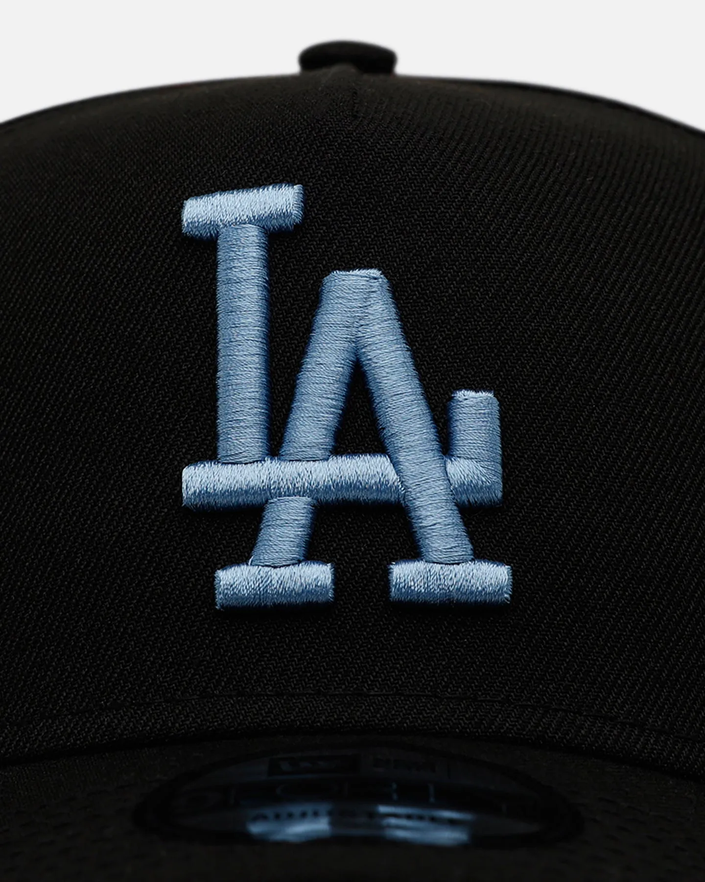 New Era Los Angeles Dodgers 'Black And Sky Blue' 9FORTY A-Frame Snapback Black/Sky Blue sold by Culture Kings product image thumbnail 5