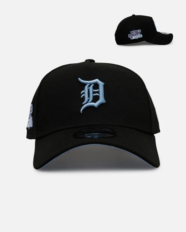 New Era Detroit Tigers 'Black And Sky Blue' 9FORTY A-Frame Snapback Black/Sky Blue sold by Culture Kings