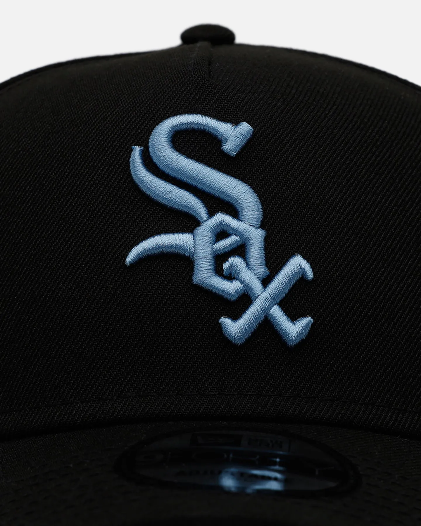 New Era Chicago White Sox 'Black And Sky Blue' 9FORTY A-Frame Snapback Black/Sky Blue sold by Culture Kings product image thumbnail 5