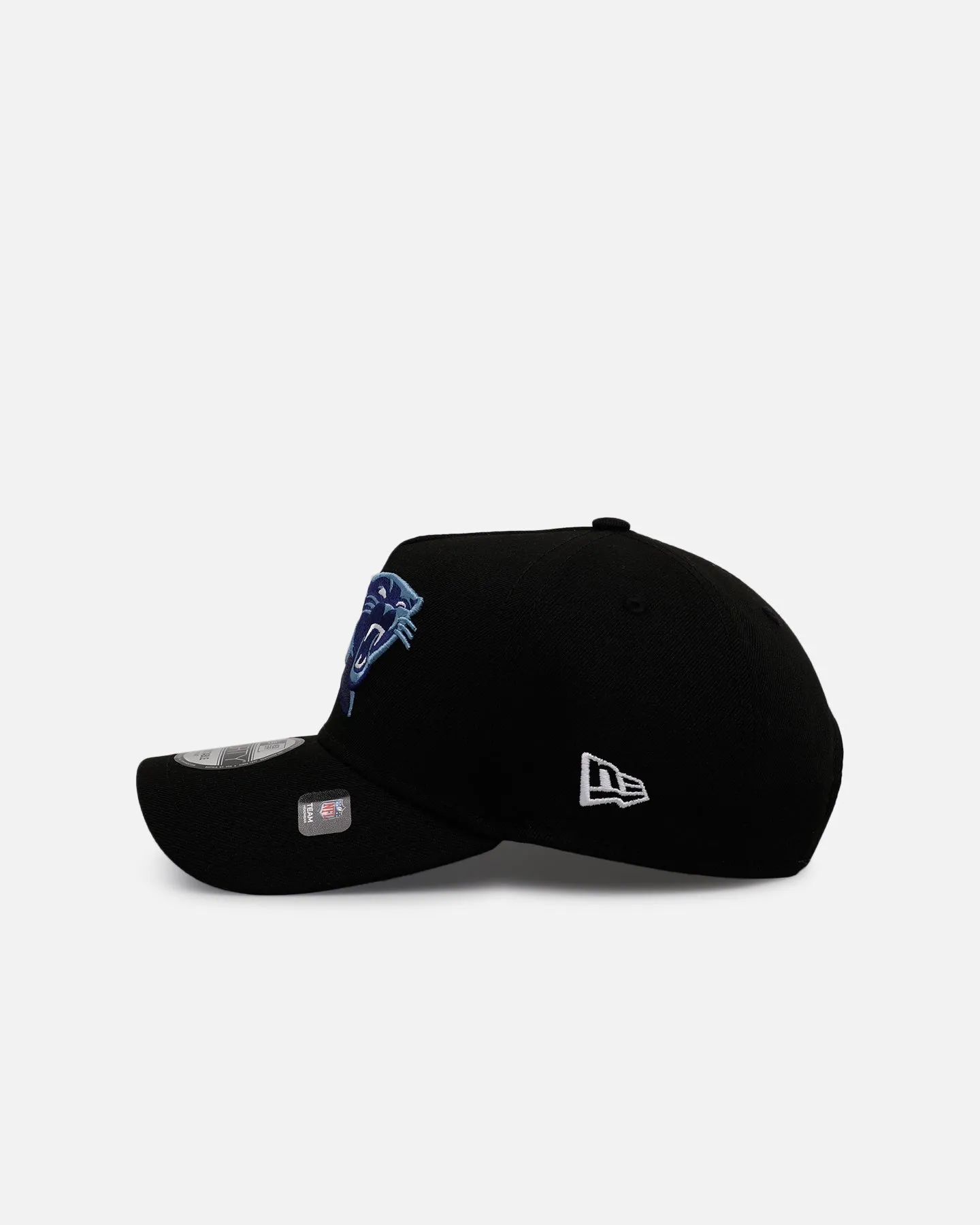 New Era Carolina Panthers 'Black And Sky Blue' 9FORTY A-Frame Snapback Black/Sky Blue sold by Culture Kings product image thumbnail 4