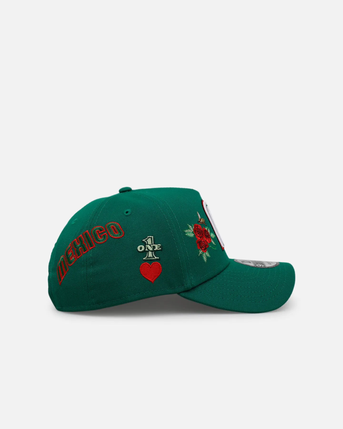 New Era Mexico National Baseball Team 'One Love' 9FORTY A-Frame Snapback Official Team Color sold by Culture Kings product image thumbnail 3