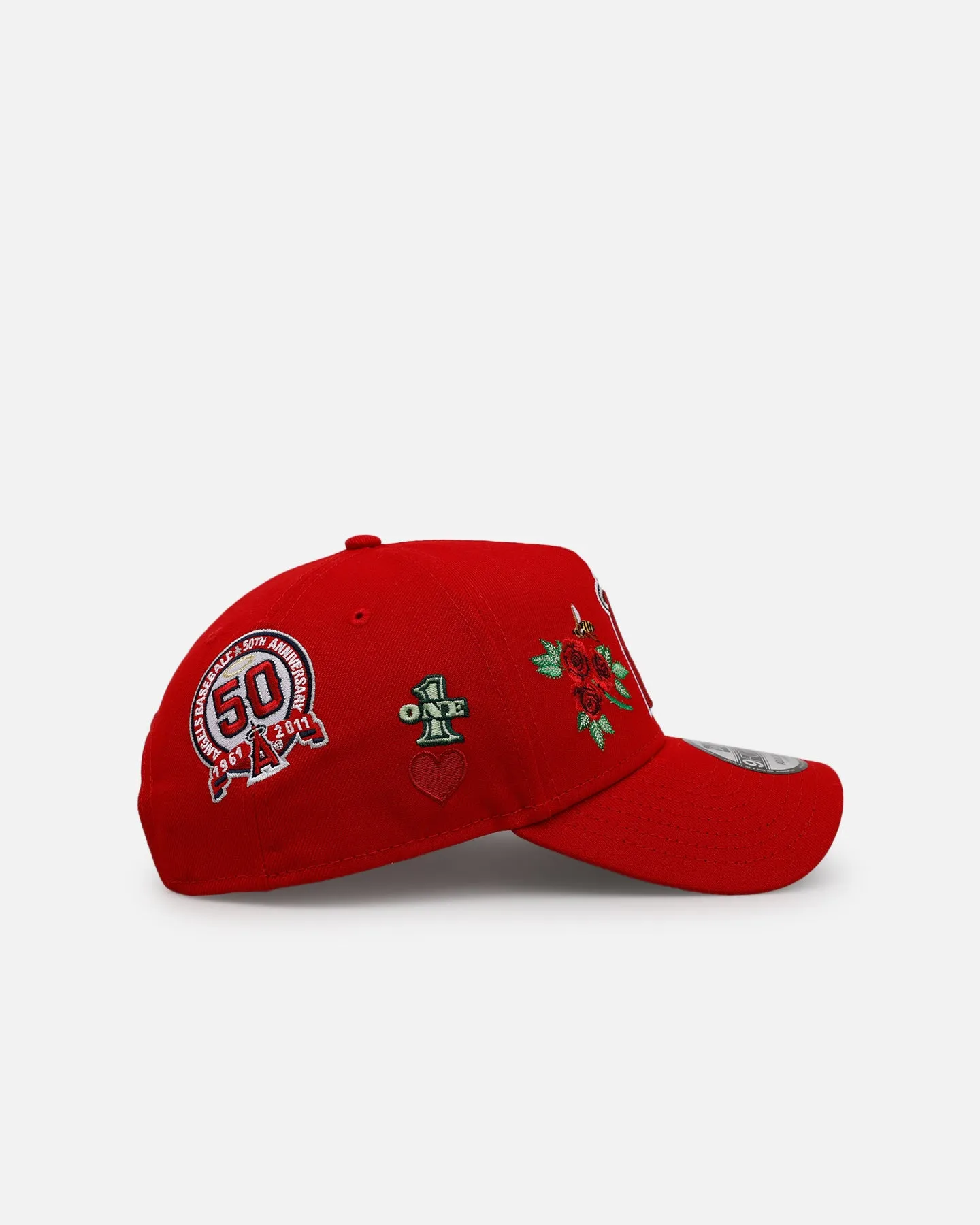New Era Los Angeles Angels 'One Love' 9FORTY A-Frame Snapback Official Team Color sold by Culture Kings product image thumbnail 3