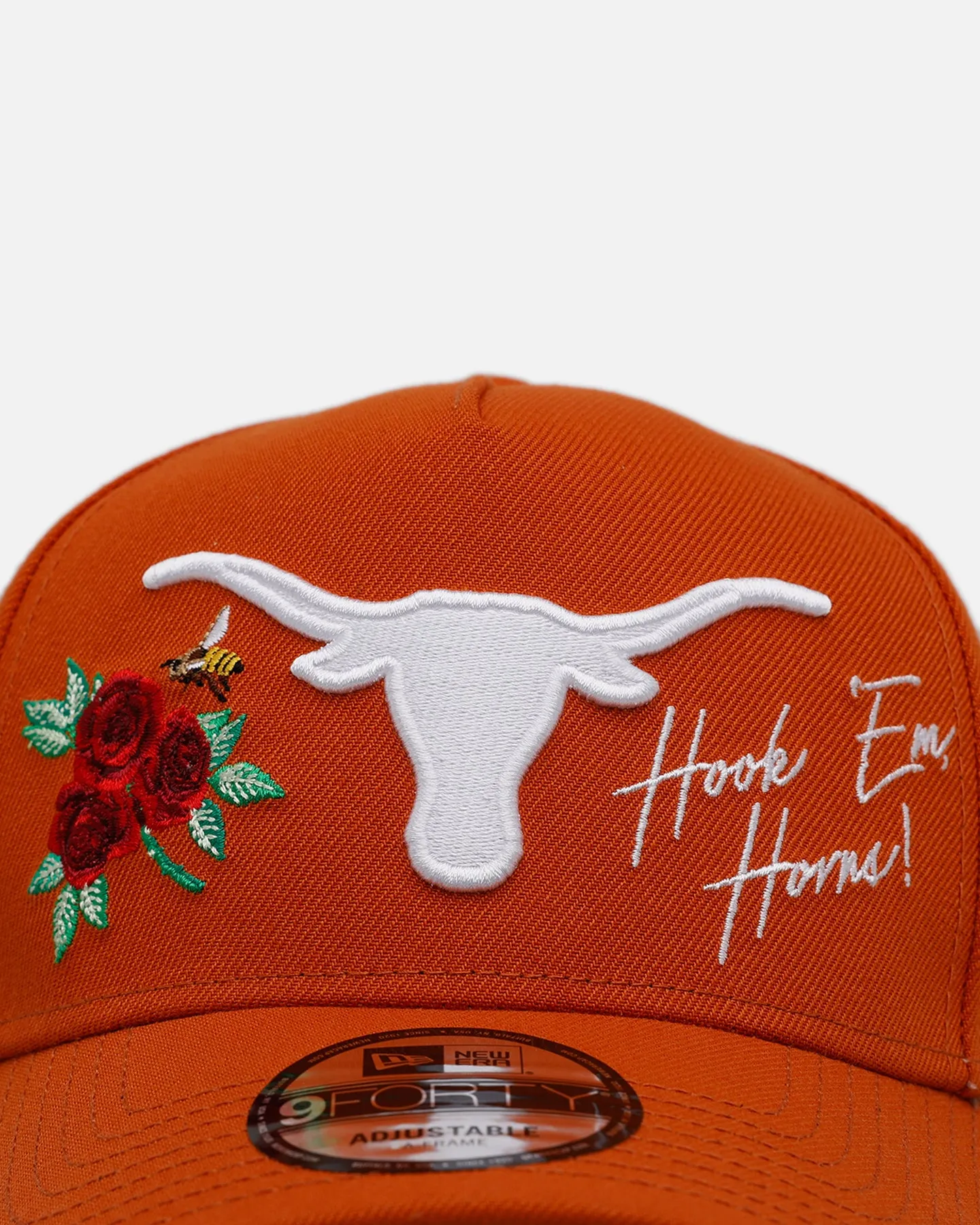 New Era Texas Longhorns 'One Love' 9FORTY A-Frame Snapback Official Team Color sold by Culture Kings product image thumbnail 5