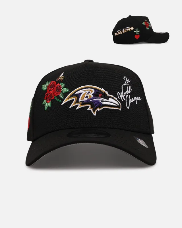 New Era Baltimore Ravens 'One Love' 9FORTY A-Frame Snapback Official Team Color sold by Culture Kings