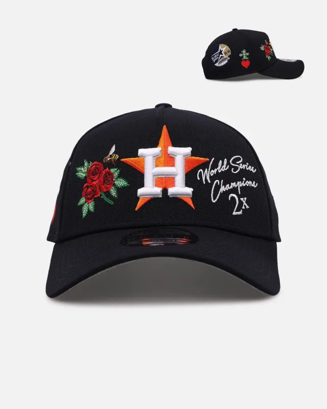 New Era Houston Astros 'One Love' 9FORTY A-Frame Snapback Official Team Color made by New Era