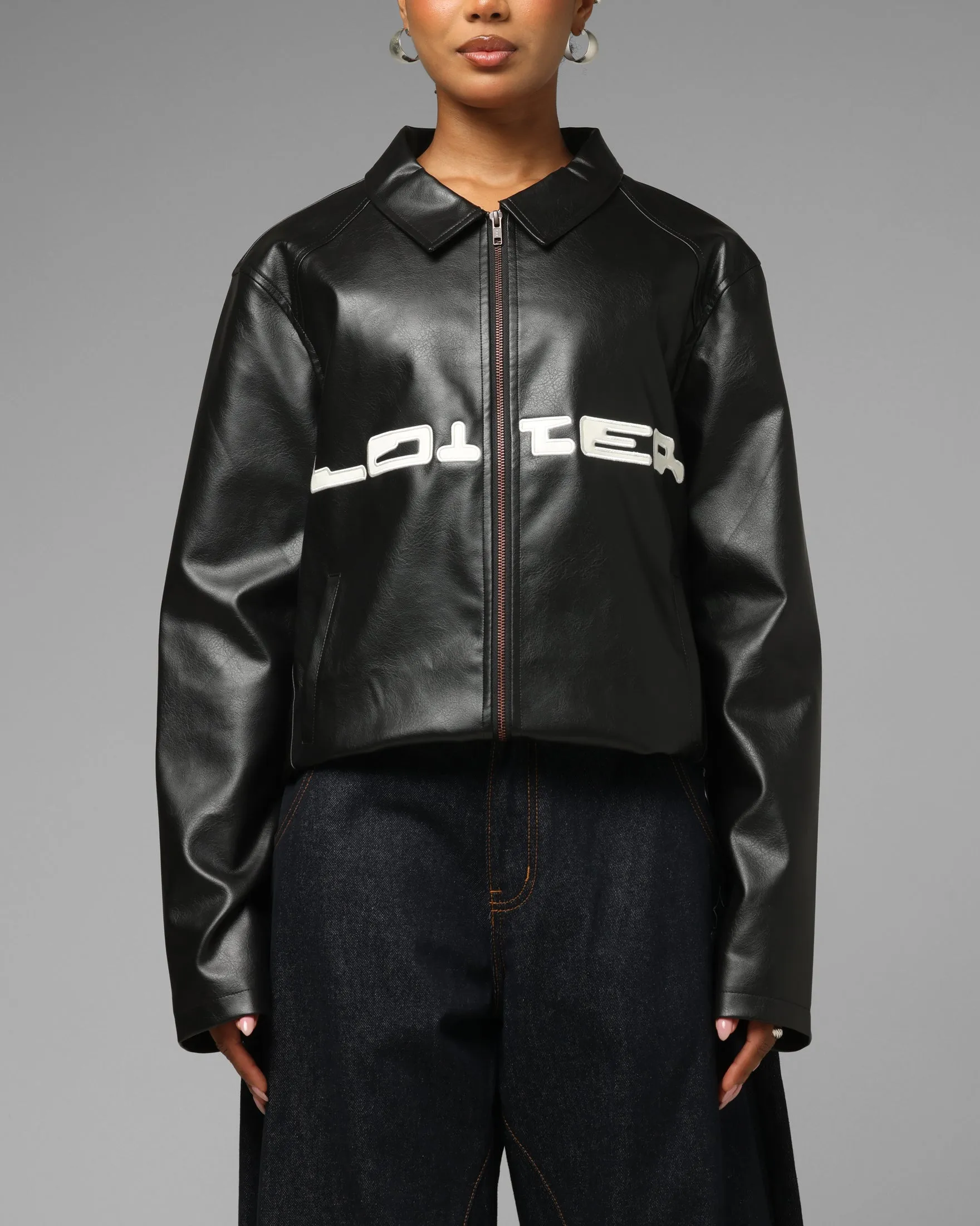 Loiter Speedster Jacket Black sold by Culture Kings