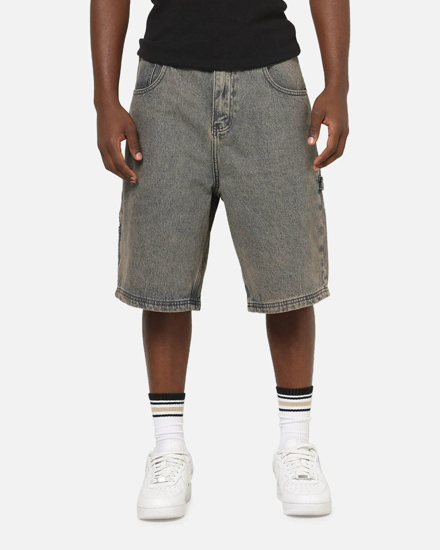 Carre Carpenter Jorts Washed Grey sold by Culture Kings product image thumbnail 5