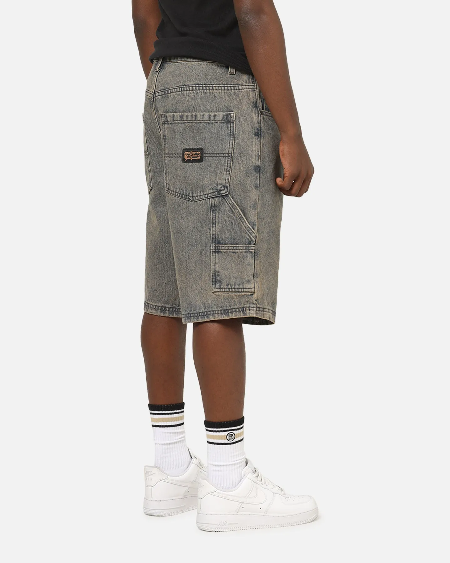 Carre Carpenter Jorts Washed Grey sold by Culture Kings
