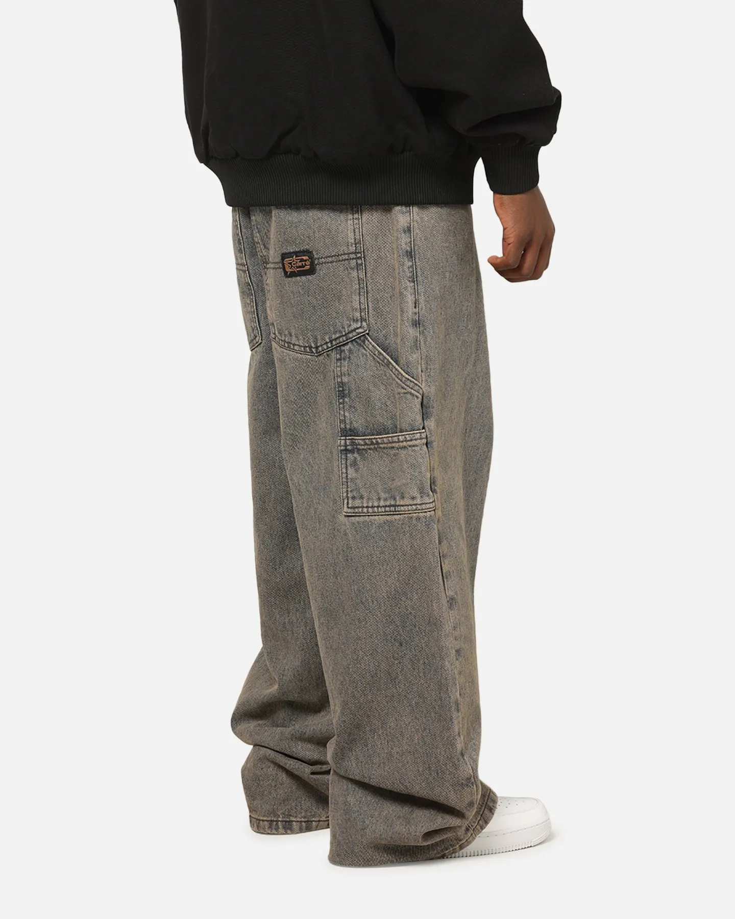 Carre Baggy Carpenter Jeans Washed Grey sold by Culture Kings