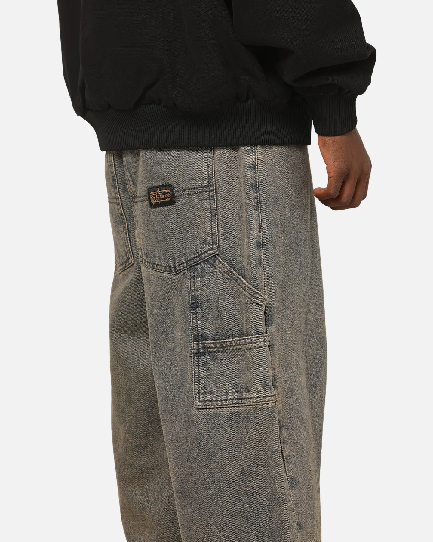 Carre Baggy Carpenter Jeans Washed Grey sold by Culture Kings product image thumbnail 3