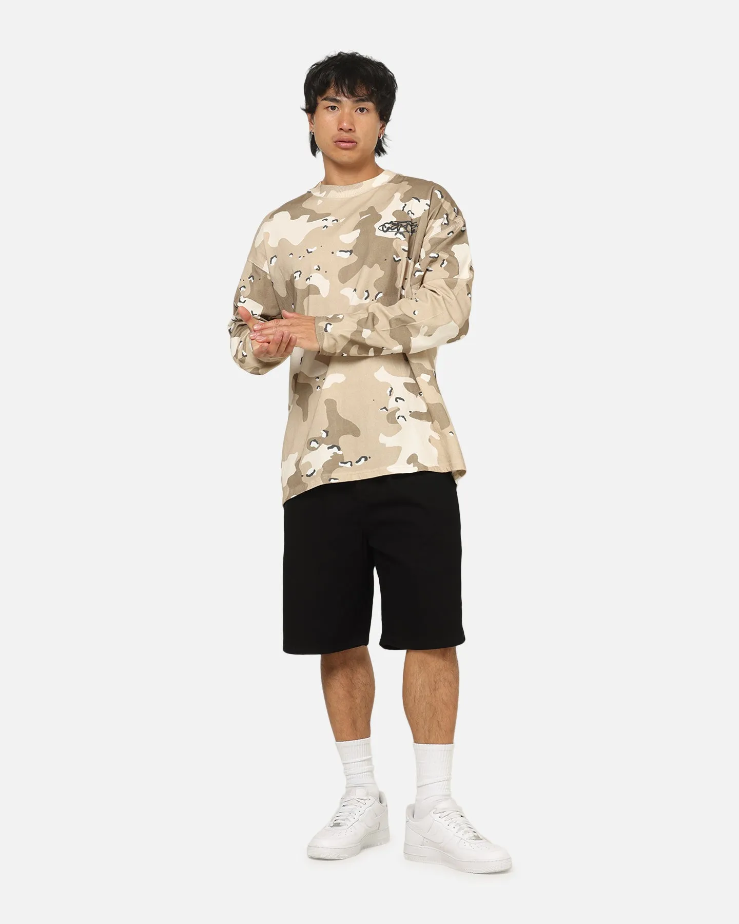 Carre Deserted Long Sleeve T-Shirt Brown Camo sold by Culture Kings product image thumbnail 2